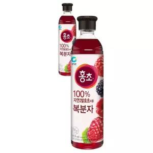 대상 청정원 홍초 복분자 900ml 1개