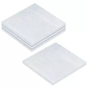 보트용 4 PCS 5052 알루미늄 백킹 플레이트 해양 하드웨어 금속 평판 사각 x4 두께 3/16