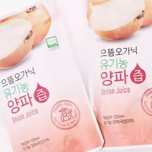 으뜸오가닉 유기농 양파즙120mlX60포(30포X2박스)