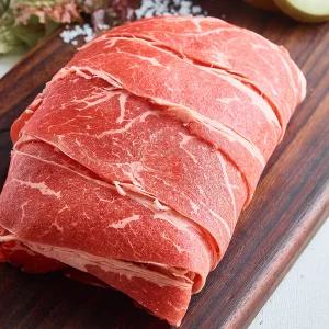 [다맛한우] 1+한우 목심 1kg 불고기용 소고기(냉동)