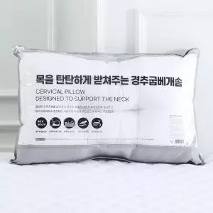 목을 탄탄하게 받쳐주는 경추굽베개솜 40x60