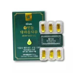 대마종자유 헴플라 생 안동 캡슐 750mg x 30캡슐 오일