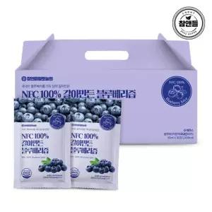 NFC 100 착즙 갈아만든 국내산 블루베리즙 80ml 30포 1박스