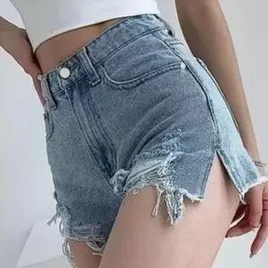 [라일리여성의류] Rly 찢청 핫팬츠 여름청바지 여자반바지 청반바지 50681883)