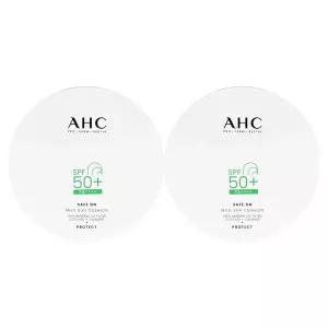AHC 세이프 온 마일드 선쿠션 25g(SPF50+) 2개