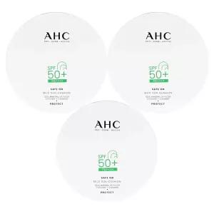 AHC 세이프 온 마일드 선쿠션 25g(SPF50+) 3개