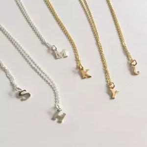 [폭스타일](silver925) initial necklace (A-Z)