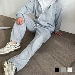 제니크 남자 위너 롱와이드 팬츠 SD221056 배기 스키니팬츠 면 일자 면바지 면 밴
