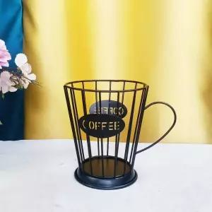 컵 캡슐 커피 보관함 스몰 커피통 탕비실정리 키친소품 보관 인테리어 숍소품 바구니