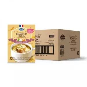 615772 폰타나 로스티드어니언크림컵수프60g 20gx3 x12 한끼 혼밥 캠핑 식사