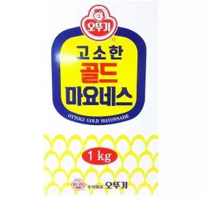 파우치마요네즈 (오뚜기 1K)소스 음식 요리 조리 양념 치마요네즈 비닐 드레싱 조미료