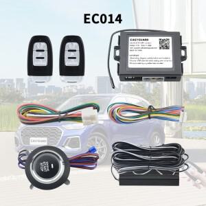 이지가드 EC014 스마트키 PKE 패시브 키리스 엔트리 차량 알람 (원격 시동 고 시스템 근접 잠금/해제 DC 12