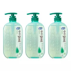 참그린 순수발효식물 주방세제 750g 용기 3개입용 설겆이 세정제 업소용 알뜰 식기