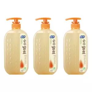참그린 순수발효곡물 주방세제 750g 용기 3개입용 설겆이 세정제 업소용 알뜰 식기