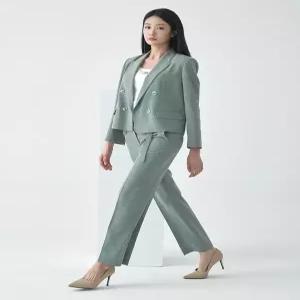 [지센][피어로즈] 더블버튼 셋업 자켓 LFFJO491_MT