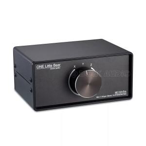 MC103-3M 리틀 베어 1입력 3출력 3웨이 XLR 밸런스드 오디오 컨버터 스테레오 패시브 셀렉터 스위처