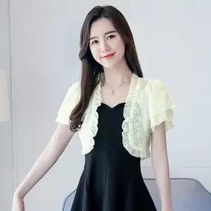 [하프클럽/알티피아]로미홀리 여름 볼레로 얇은 가디건 야생 작은 목도리 태양 보호 423