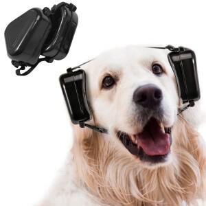 반려견 소음 감소 귀마개 머리 착용 청력 보호 용품 커버