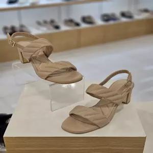 [미소페][미소페] by미소페 여성 정장 쿠션 스트랩 샌들 (6cm) 112524013-1 (P003828493)