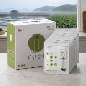 [사랑공동체] 바담감태 고급형 선물세트 (8봉입) 태안시니어