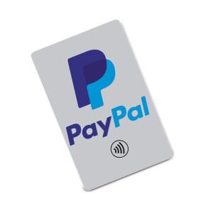 PayPal NFC 카드 칩 프린팅 Google 리뷰 팝업 링크 결제 페이지에 대한 고속 액세스