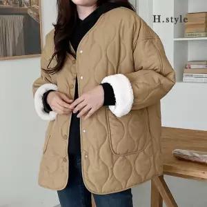 [H스타일](DK)고메즈누비패딩점퍼