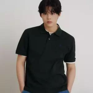 빈폴 멘 SS26Essential 피케 칼라넥 반소매 티셔츠 - 그린 :BC6242E71M BC6242E71_M_LL 1103113