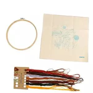 고품질 DIY 세트 자수 프랑스 키트 프랑스자수키트 자수틀세트 프랑스자수패키지 WFOZ03T