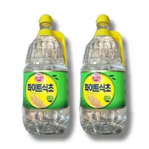 오뚜기 백식초 화이트식초 1800ml 2개