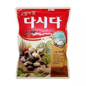 CJ 백설 조개 다시다 1kg