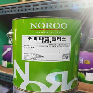 노루 에나멜페인트 4L 수에나멜플러스 목재 철재용 유성 무료