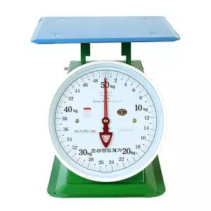 효성 접시지시저울 50kg / 50키로저울 계량기