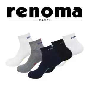 [레노마] 남성 중목 스포츠 이중쿠션 파일 삭스 RM5302 5족