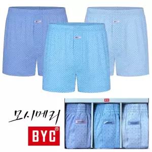 [BYC] ECF3077 모시메리박서3매입 남성트렁크팬티