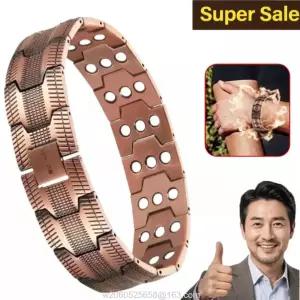  [업그레이드 와이드 강화] 순동 자석 테라피 팔찌 일본 남자 자석팔찌 부모님 커플