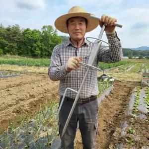국내발송 식물 보호 거치대 줄꼬임방지기 롤러 약줄돌돌이 호스가이드 농약호스유인기 릴 농약줄감기 회전