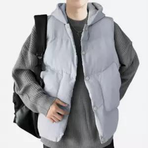 패딩 초 경량 포켓 낚시 데일리 후드 조끼 작업 남성 겨울 발열 온열 자켓