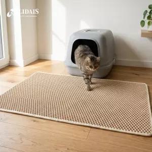 플리다스 쏘옥 벌집 고양이 모래매트 사막화방지 모래 발판 70x120cm