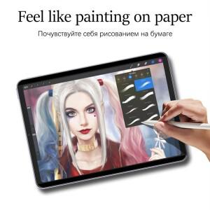 호환 레노버 Tab m11 M10 Plus Pro Gen 2 3세대 필름용 화면 보호기와 같은 종이 자석 유리 없음