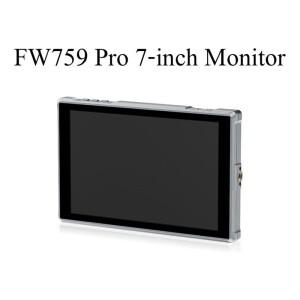 호환 A37T-FW759 PRO 7인치 IPS 터치스크린 카메라 모니터 필드 비디오 1280X800 외부 사진 감독