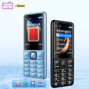 i79 H6 4G 미니 휴대폰 2.4인치 TFT 32MB RAM 카메라 없음 듀얼 SIM 카드 영어 키보드 손전등 저렴한 노인