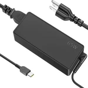 웨스트플라이 65W USB C 노트북 충전기 레노버 호환되는 ThinkPad T14 T15 E14 X1 X13 E480s T490 요가 7i