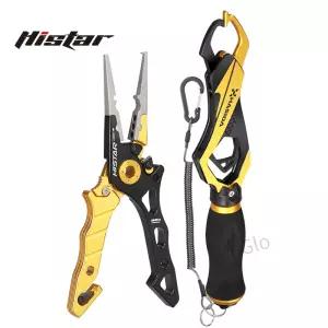 HISTAR 낚시 펜치 및 그립 부식 방지 항공 알루미늄 스테인레스 스틸 다기능 도구 액세서리