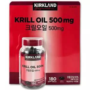 코스트코 커클랜드 시그니춰 크릴 오일 90g(500mg x 180캡슐)