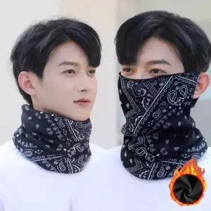 기모 남여공용 겨울철 방한 패션 여성반다나 멀티 방한마스크 반다나