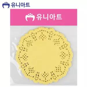 유니아트 종이레이스 1000 칼라 종이 레이스 중 노랑