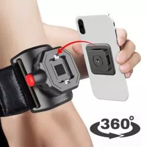 거치대 360도 회전형 스트랩조절 스마트폰 손목거치대 UNI360
