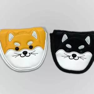(티디지) 아키타(AKITA) 골프 헤드 커버 퍼터 말렛