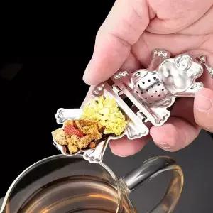 개구리 스텐 차거름망 3p 찻잎 거름망 티스트레이너 찻잎필터 스트레이너 차망 WFP8A3Y
