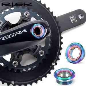 RISK 티타늄 M20 Hollowtech II 크랭크 커버 볼트(시마노 XT SLX ULTEGRA 시리즈용 M6x18mm 암 고정 볼트